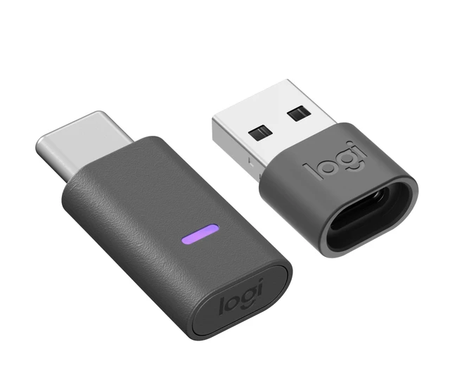 Alt view image 7 of 9 - Logitech Zone Wireless 2 - Headset - on-ear - Bluetooth - wireless - active noise cancelling - USB-C via Bluetooth adapt