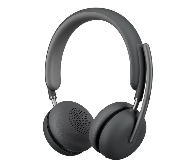 Alt view image 9 of 9 - Logitech Zone Wireless 2 - Headset - on-ear - Bluetooth - wireless - active noise cancelling - USB-C via Bluetooth adapt