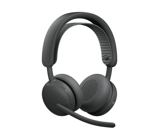 Alt view image 2 of 5 - Logitech Zone Wireless 2 ES Headset Head-band Business/Everyday USB Type-C Bluetooth Graphite