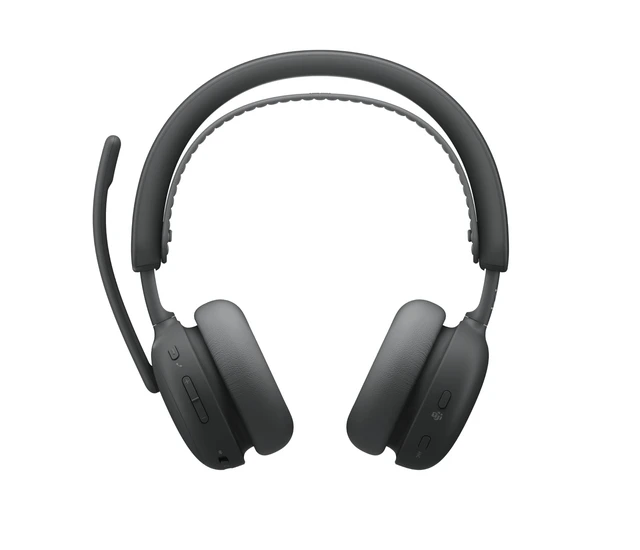 Alt view image 3 of 5 - Logitech Zone Wireless 2 ES Headset Head-band Business/Everyday USB Type-C Bluetooth Graphite