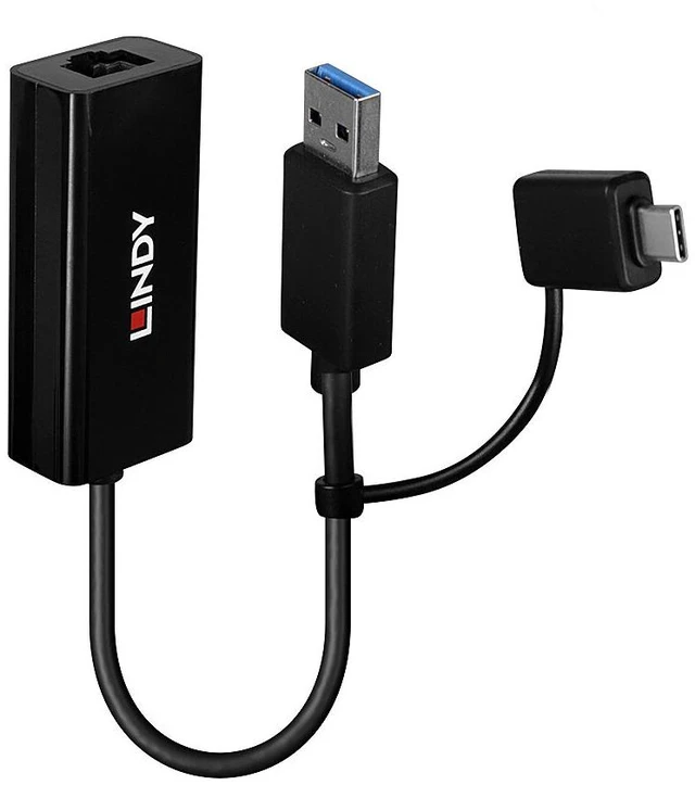 Main image of Lindy USB 3.2 Gen 1 Gigabit Ethernet Converter