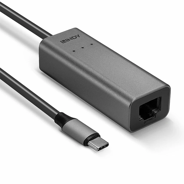 Alt view image 3 of 5 - Lindy USB 3.2 Type C to 2.5G Ethernet Converter