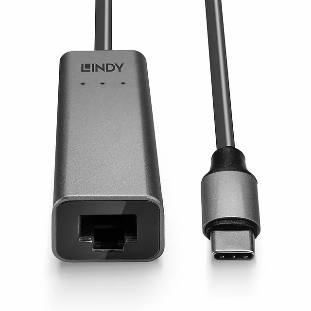 Alt view image 4 of 5 - Lindy USB 3.2 Type C to 2.5G Ethernet Converter