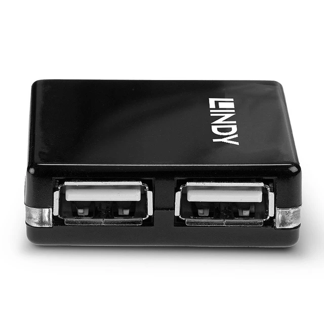 Alt view image 2 of 5 - Lindy USB 2.0 Mini Hub 4 Port