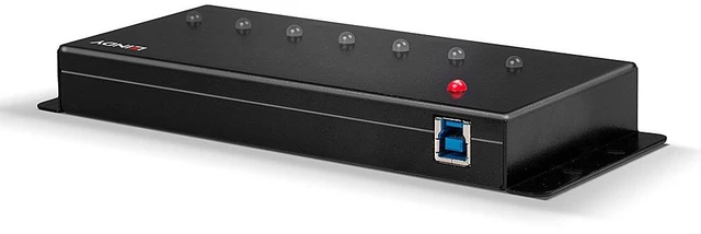 Alt view image 7 of 10 - USB 3.0 INDUSTRIAL HUB 7PORT
