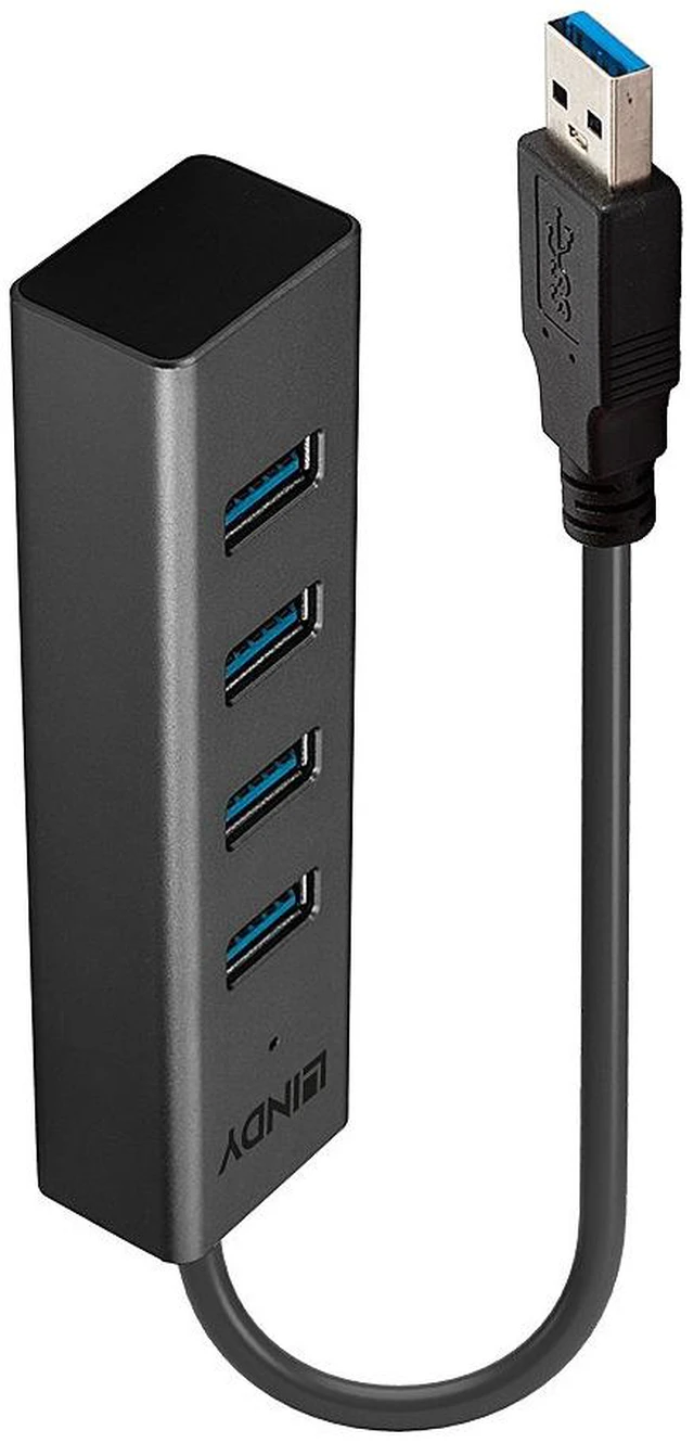 Main image of Lindy 4 Port USB 3.0 Hub