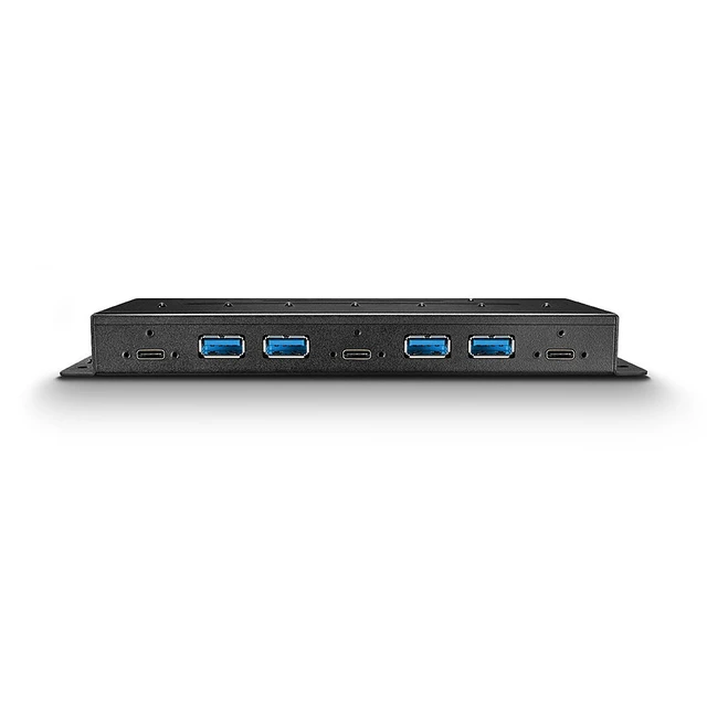 Alt view image 4 of 5 - Lindy 7 Port USB 3.1 Gen 2 Metal Hub