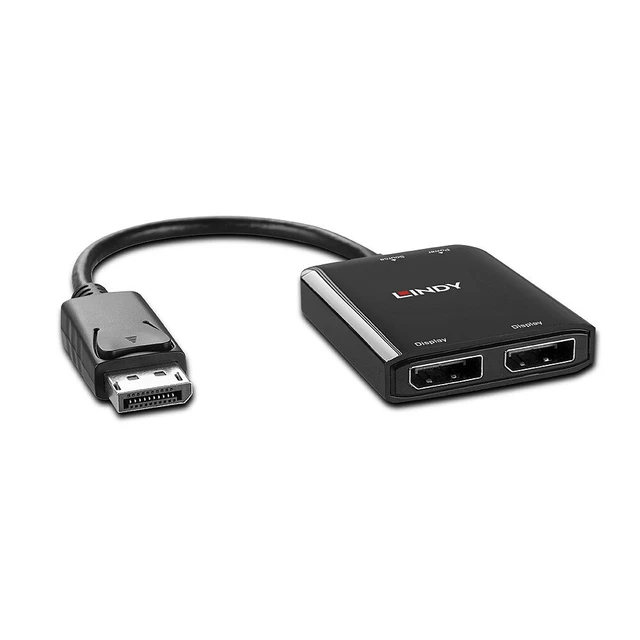 Alt view image 3 of 4 - Lindy 38430 interface hub DisplayPort 21600 Mbit/s Black