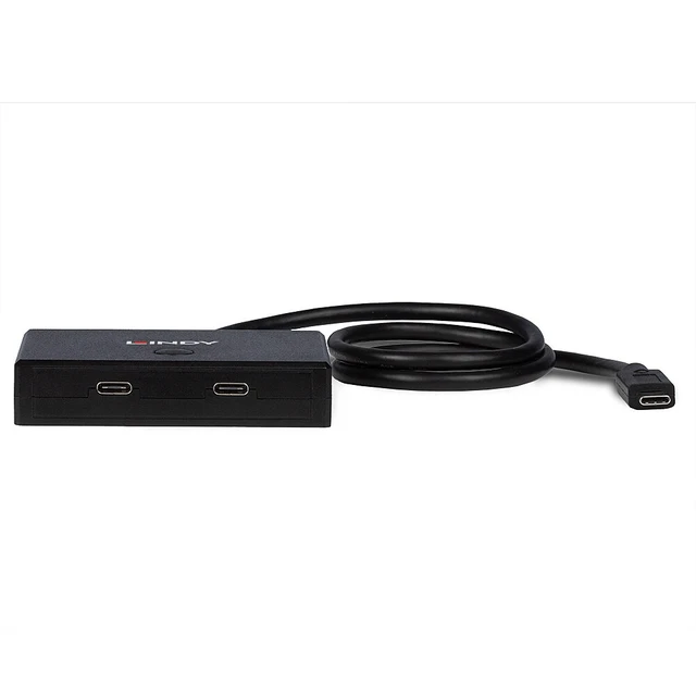 Alt view image 2 of 2 - Lindy 2 Port USB 3.2 Gen 2 Type C Bi-Directional Switch