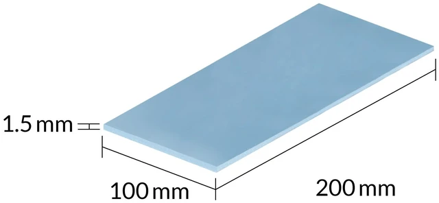 Alt view image 4 of 5 - ARCTIC TP-3 Premium Performance Thermal Pad 200 x 100 mm, 1.5 mm