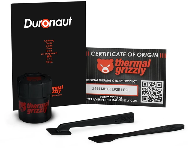Alt view image 10 of 11 - Thermal Grizzly Duronaut - 30g - Grey Thermal Paste (TG-D-030-R)