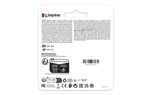 Alt view image 15 of 15 - Kingston Canvas React Plus 256 GB Class 10/UHS-II U3 V60 SDXC SDR2V6256GB