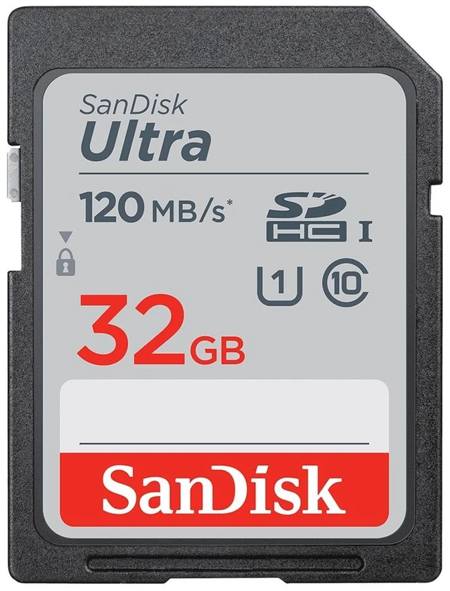 Alt view image 9 of 12 - SanDisk Ultra 32GB SDHC Memory Card, Up to 120 MB/s, Class 10, UHS-I, V10, 3 packs