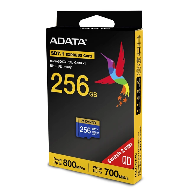 Alt view image 9 of 11 - ADATA UD256GEX3L1-C memory card 256 GB MicroSDXC UHS-II by Adata