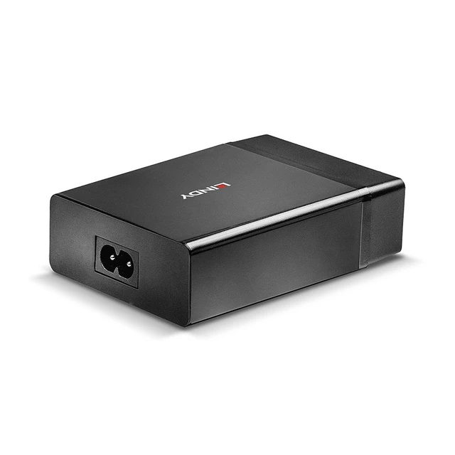Alt view image 2 of 5 - Lindy 4 Port USB Type C and A Smart Charger with Power Delivery, 72W