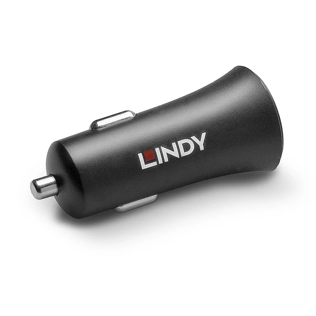 Alt view image 2 of 2 - Lindy Single Port USB Type C PD Car Charger, 27W