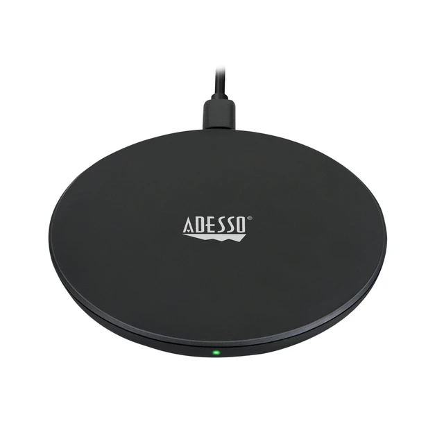 Alt view image 16 of 19 - Adesso AUH-1010 10W Max Qi-Certified Wireless Charger
