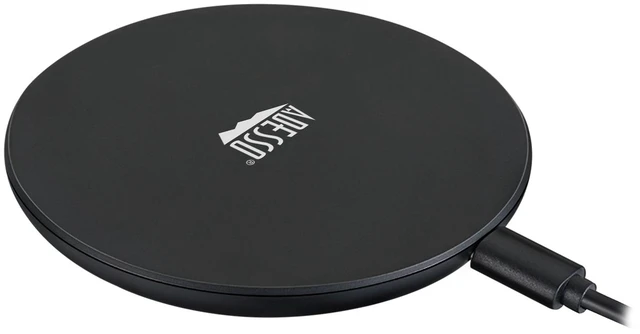 Alt view image 18 of 19 - Adesso AUH-1010 10W Max Qi-Certified Wireless Charger
