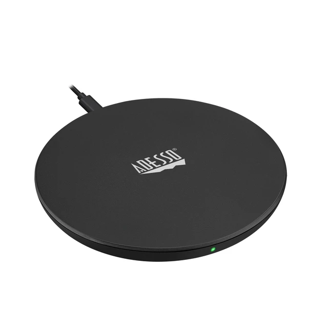 Alt view image 19 of 19 - Adesso AUH-1010 10W Max Qi-Certified Wireless Charger
