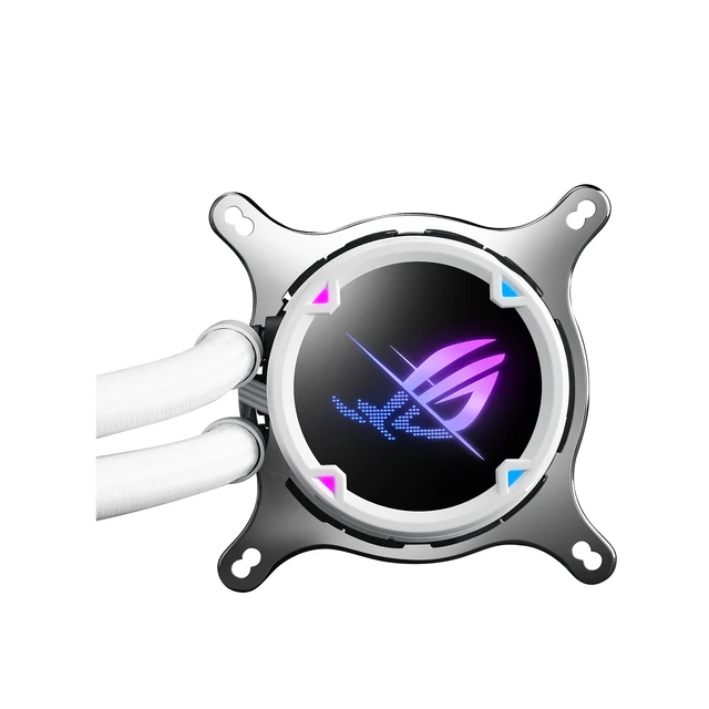 Alt view image 2 of 5 - ASUS ROG STRIX LC II 240 ARGB White Edition Processor All-in-one liquid cooler 12 cm 1 pc(s)