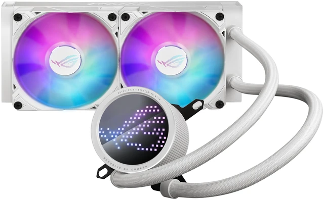 Main image of ASUS ROG Ryuo III 240 ARGB White Edition Processor Liquid u0441ooling kit 12 cm