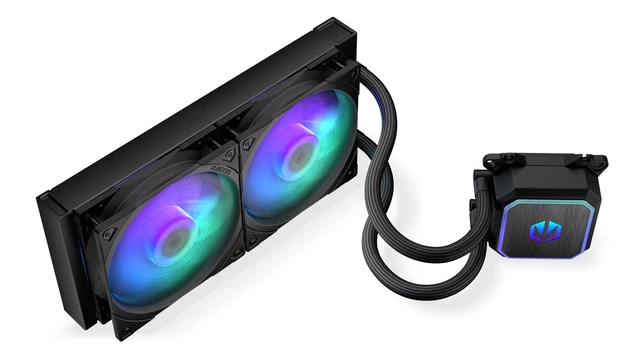 Alt view image 3 of 5 - ENDORFY Navis F240 ARGB Processor All-in-one liquid cooler 24 cm Black 1 pc(s)
