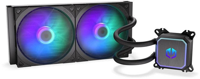 Main image of ENDORFY Navis F280 ARGB Computer case All-in-one liquid cooler 14 cm Black 1 pc(s)