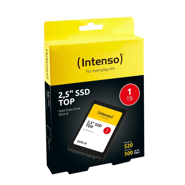 Alt view image 3 of 3 - Intenso Top 2.5" 1 TB Serial ATA III MLC