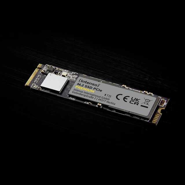 Alt view image 4 of 5 - Intenso SSD 500GB Premium M.2 PCIe PCI Express 3.0 NVMe