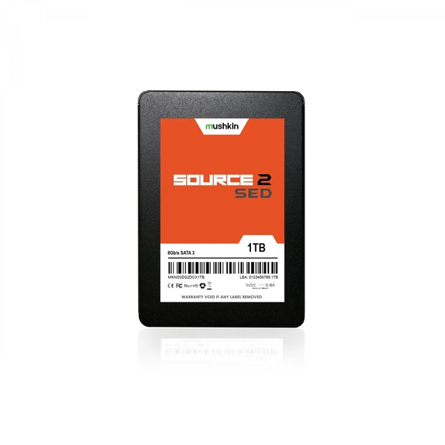 Alt view image 3 of 7 - Mushkin Enhanced 1TB Source 2 SED 2.5" SATA III 0.276 in Unidad de estado solido modelo MKNSSDSE1TB