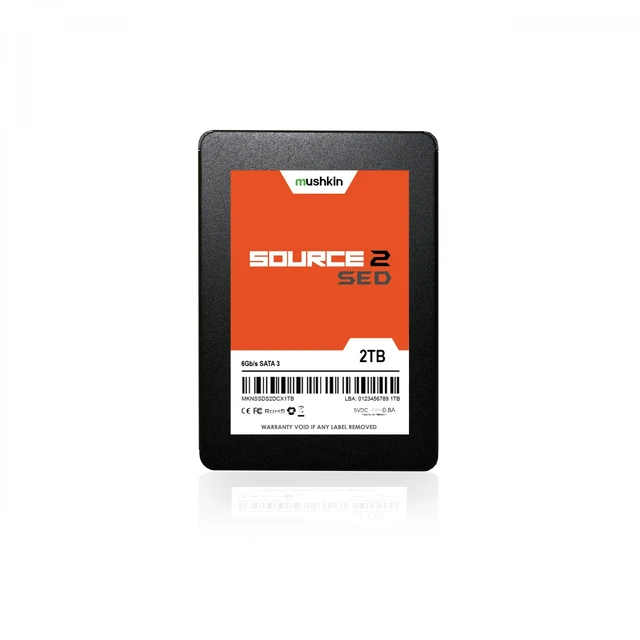 Alt view image 8 of 12 - Mushkin Enhanced 2TB Source 2 SED 2.5" SATA III 0.276 in Unidad de estado sólido modelo MKNSSDSE2TB