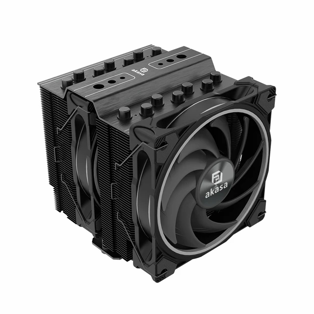 Alt view image 9 of 10 - Akasa Soho H7 Premium ARGB PWM Intel/AMD Processor Cooler (AK-CC4026HP01)