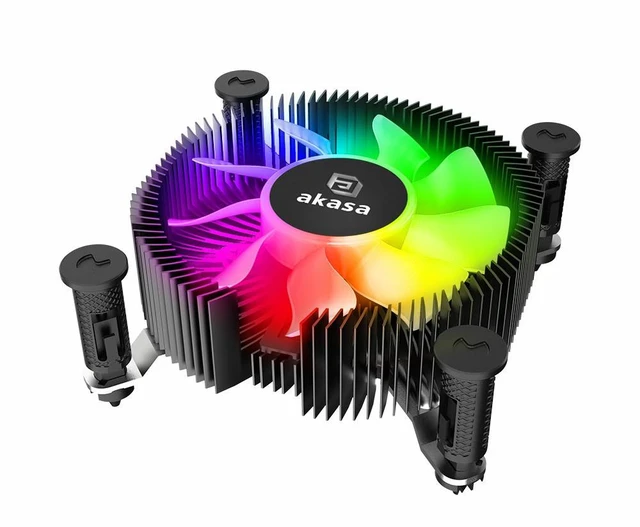 Main image of Akasa AK-CC6615BP01 computer cooling system Processor Air cooler Black 1 pc(s)