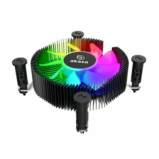 Alt view image 3 of 5 - Akasa AK-CC6615BP01 computer cooling system Processor Air cooler Black 1 pc(s)