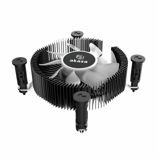 Alt view image 4 of 5 - Akasa AK-CC6615BP01 computer cooling system Processor Air cooler Black 1 pc(s)