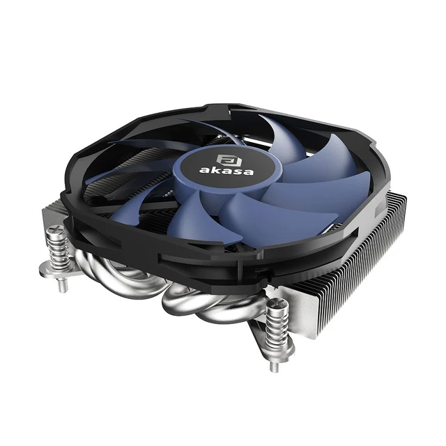 Alt view image 2 of 3 - Akasa ALUCIA H4i Processor Air cooler 9.2 cm Black 1 pc(s)
