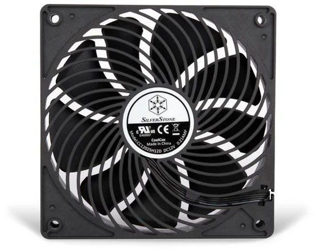 Alt view image 3 of 5 - Silverstone Air Penetrator 120i PRO Computer case Air cooler 12 cm Black 1 pc(s)