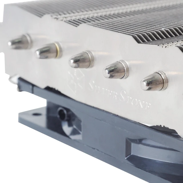 Alt view image 3 of 5 - Silverstone NT06-PRO Processor Cooler 12 cm Grey