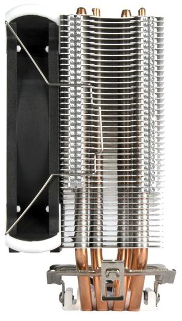 Alt view image 5 of 5 - Silverstone AR12 RGB Processor Cooler 12 cm Black, Stainless steel, White