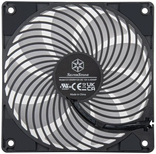 Alt view image 5 of 5 - Silverstone Penetrator Computer case Air cooler 12 cm Black 1 pc(s)
