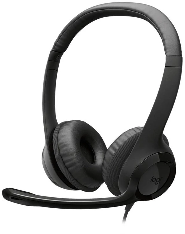 Main image of Logitech H390 Headset Wired Head-band Calls/Music USB Type-C Black