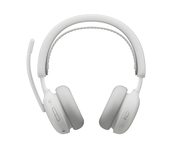 Alt view image 3 of 5 - Logitech Zone Wireless 2 ES Headset Head-band Business/Everyday USB Type-C Bluetooth White