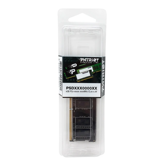 Alt view image 5 of 5 - Patriot Memory Signature Line Premium Patriot memory module 8 GB 1 x 8 GB DDR4 260-pin SO-DIMM