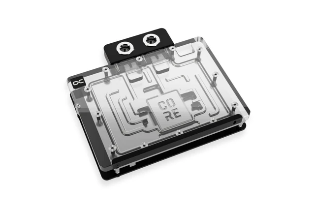 Alt view image 14 of 18 - Alphacool Core Geforce RTX 5080 Gamerock + Phantom Waterblock with Backplate, G1/4, Chrome Plated Copper, ARGB (10260)