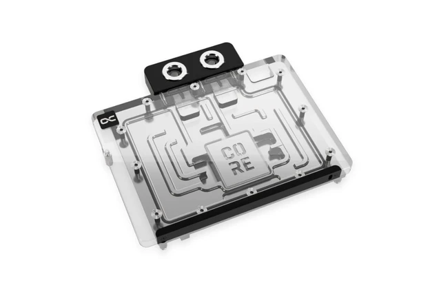 Alt view image 15 of 18 - Alphacool Core Geforce RTX 5080 Gamerock + Phantom Waterblock with Backplate, G1/4, Chrome Plated Copper, ARGB (10260)