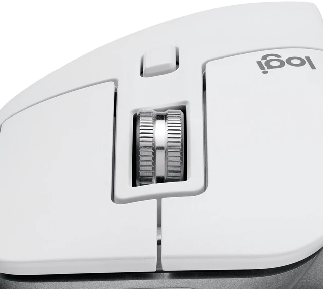 Alt view image 11 of 12 - MX MASTER 3S WIRELESS MOUSE PALEGREY
