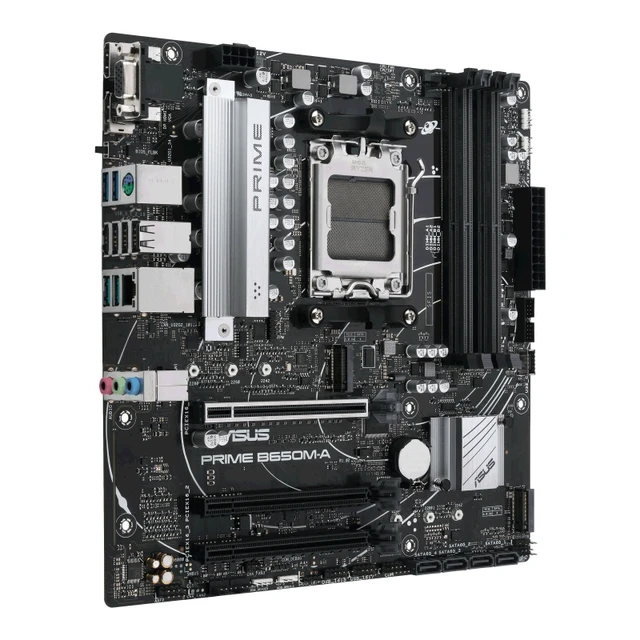 Alt view image 2 of 5 - ASUS PRIME B650M-A AMD B650 Socket AM5 micro ATX