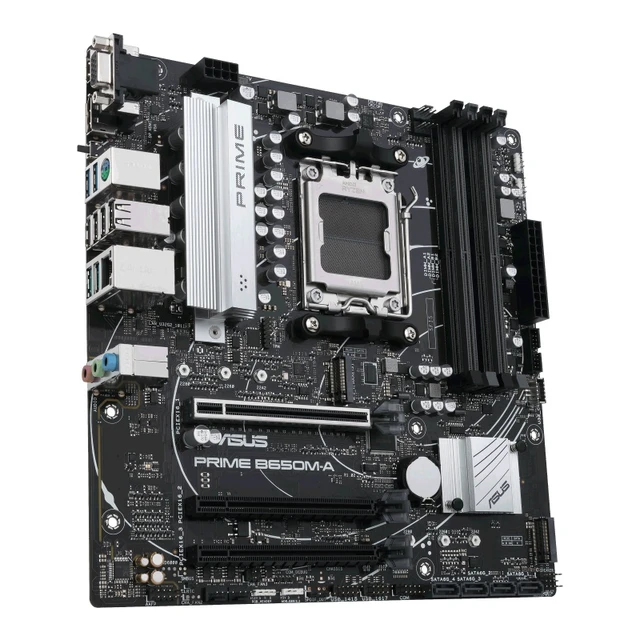 Alt view image 3 of 5 - ASUS PRIME B650M-A AMD B650 Socket AM5 micro ATX