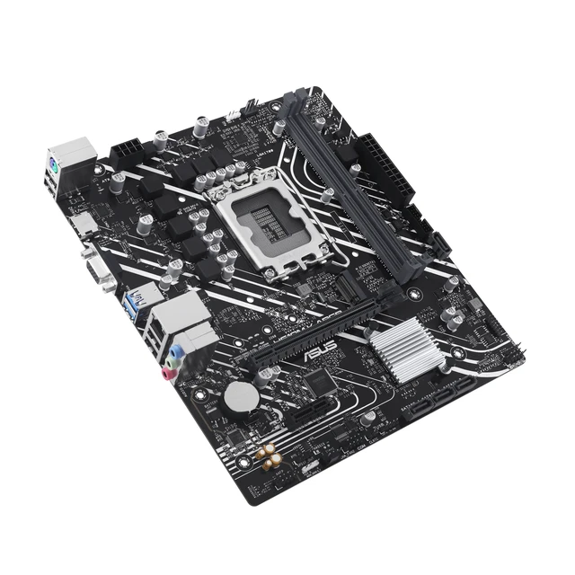 Alt view image 4 of 5 - ASUS PRIME H610M-K ARGB Intel H610 LGA 1700 micro ATX