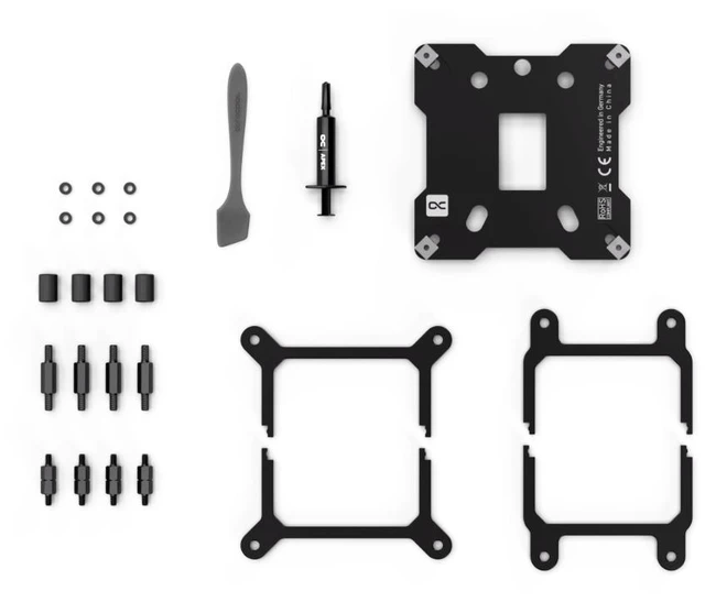 Alt view image 17 of 18 - Alphacool Core 1 - White CPU Water Block, G1/4, Nickel Plated Copper (13445)